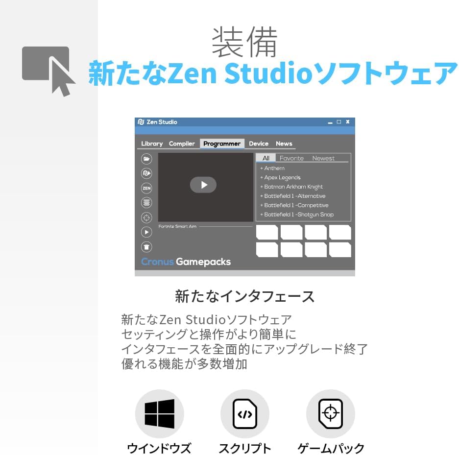 CronusZen for Nintendo, PlayStation, Xbox, Switch (Electronic Games)