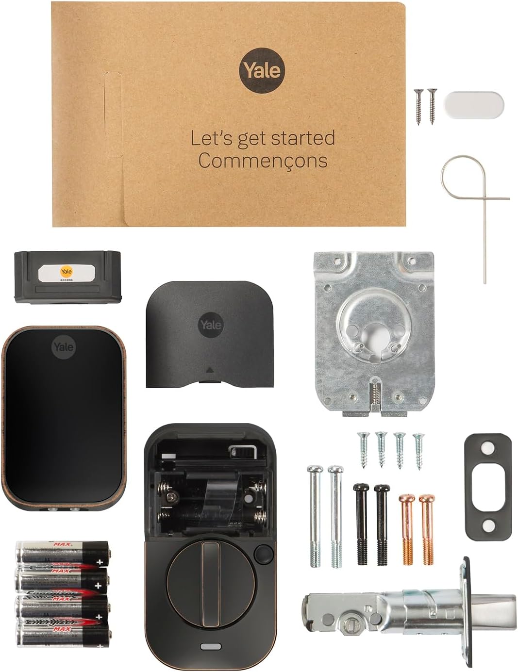 Yale Assure Lock 2 with Wi-Fi – Oil Rubbed Bronze Smart Lock for Front Door with Keypad