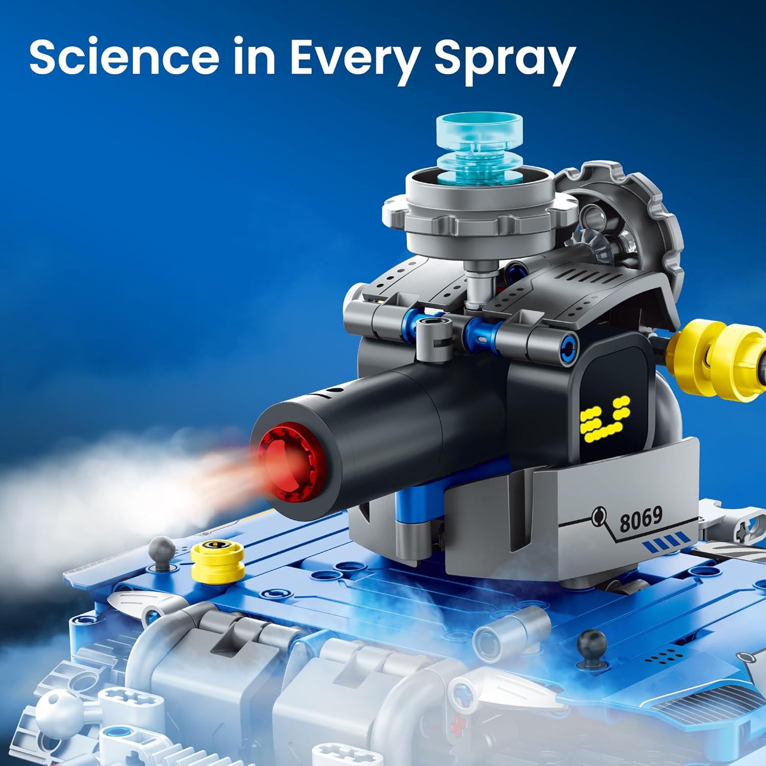 Sillbird STEM Robot Building Kit with Remote Control Gifts for Boys Ages 8-14