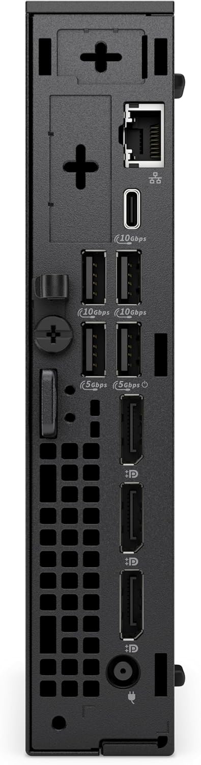 Dell Pro Micro Plus Desktop Computer, Next Gen OptiPlex 7000 MFF, Intel 20-Core Ultra 7 265, 32GB DDR5 RAM, 1TB PCIe SSD, Al Copilot+ Mini PC, 3 DisplayPort & 2 Type-C, WiFi 6 & BT, Windows 11 Pro