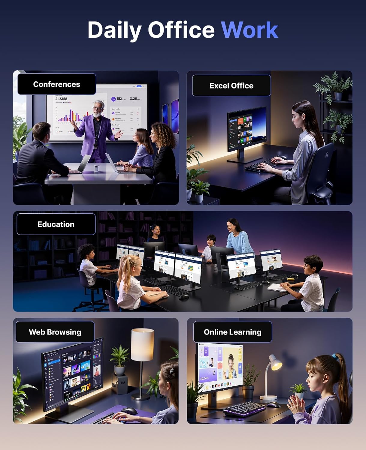 KAMRUI Hyper H2 Mini PC with Intel Core 14450HX (10C/16T, up to 4.8GHz)