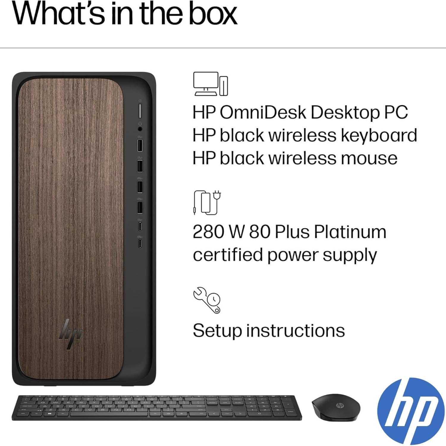 HP OmniDesk M03 Business Next Gen AI PC Desktop