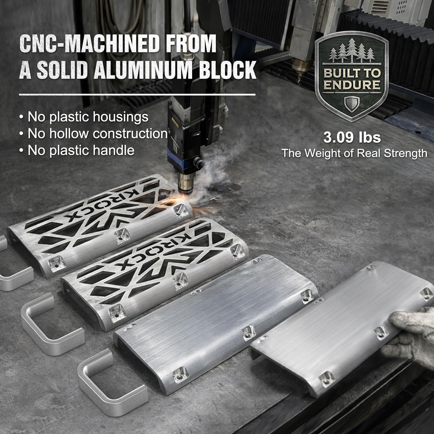 TRAVOR All-Aluminum Magnetic Portable Speaker, Outdoor Wireless BT Speakers with Rugged Metal Body, 45W, IP68 Waterproof Speaker, 25H Playtime for Golf Cart, Camping, Beach, Meteorite Gray