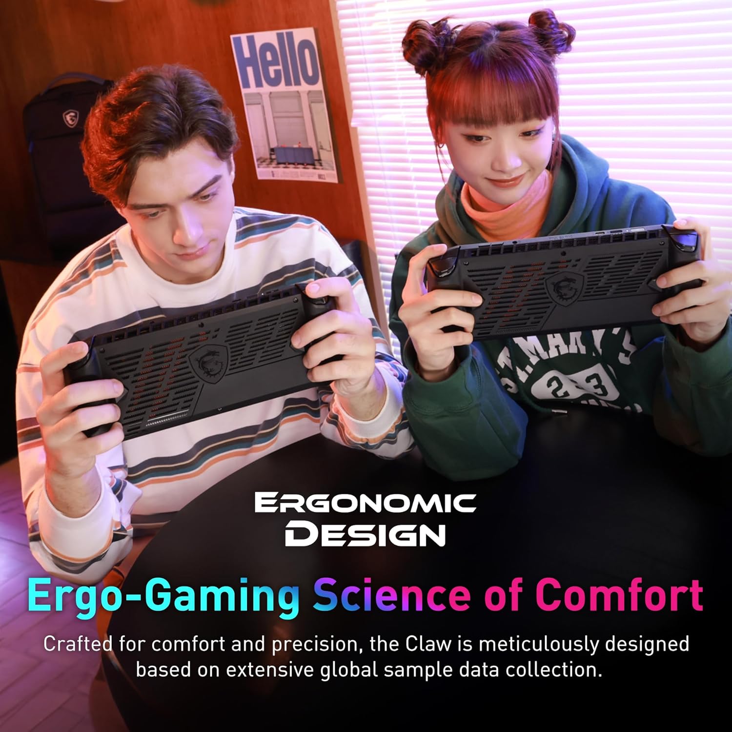 msi Claw PC Gaming Handheld: Intel Ultra 7-155H, 7" FHD 120Hz Display