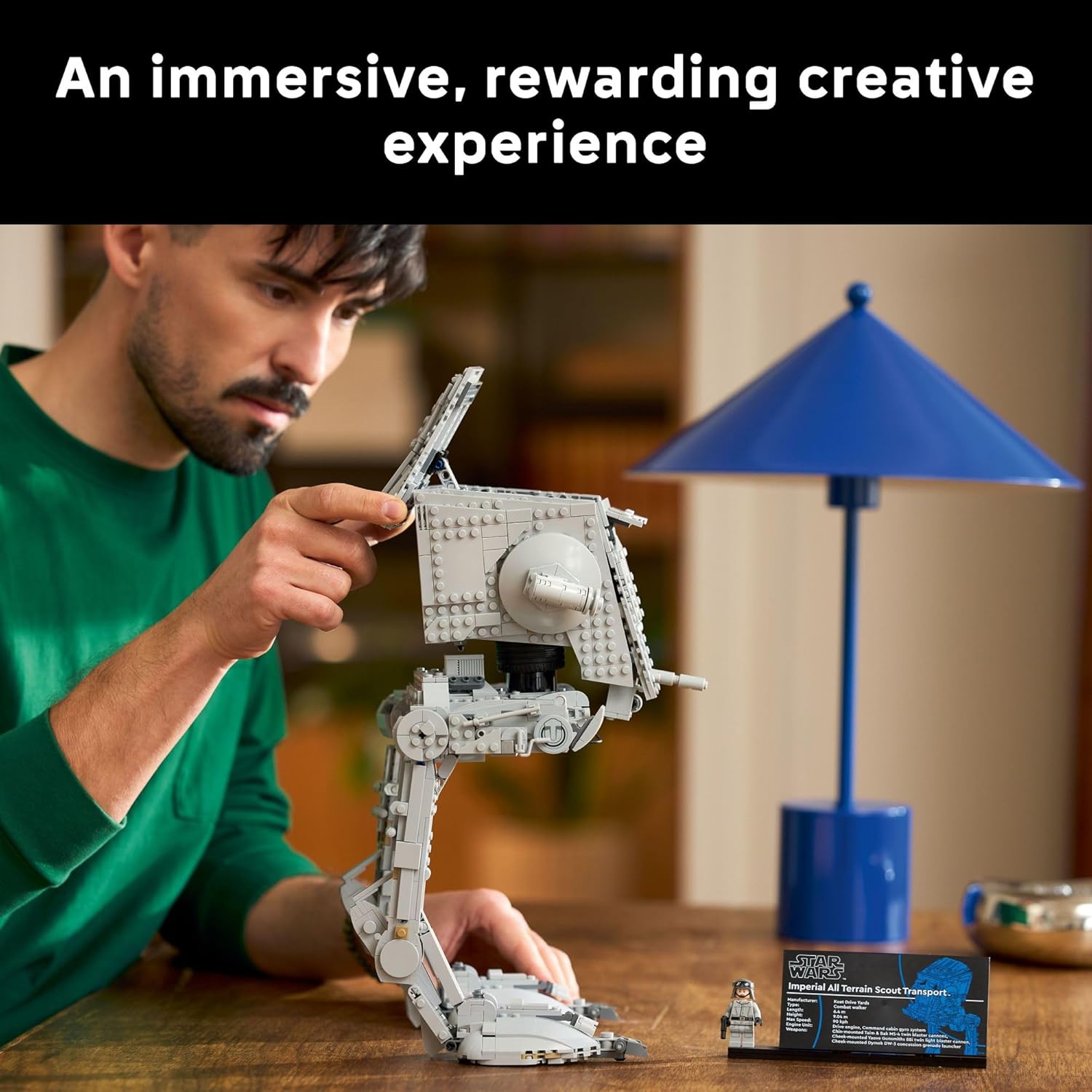 LEGO Star Wars at-ST Walker Building Set - Adult Building Blocks for Fans