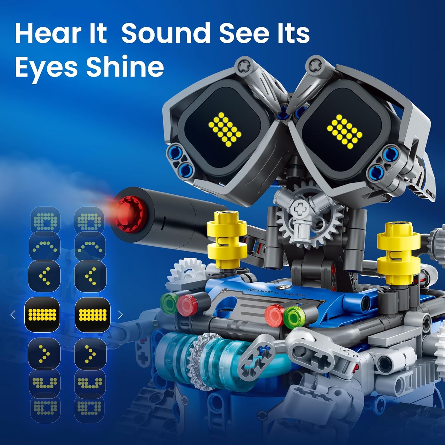 Sillbird STEM Robot Building Kit with Remote Control Gifts for Boys Ages 8-14