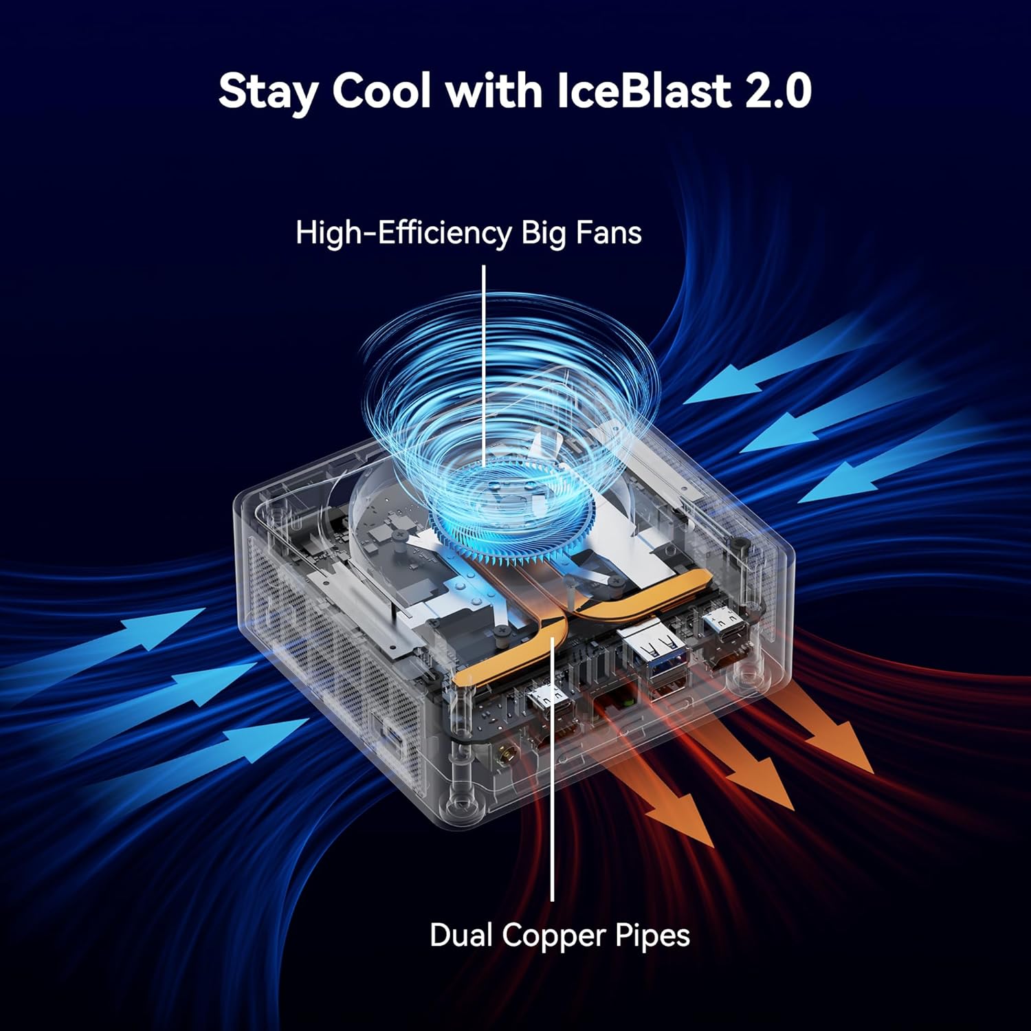 GEEKOM IT15, The Most Powerful AI Mini PC with Intel Ultra 9 285H(15th Gen) 99 Tops | 32GB DDR5, 2TB SSD | Arc 140T GPU | WiFi 7, 8K Quad Display, Win11 Pro, Video Editing, Coding, and Multitasking