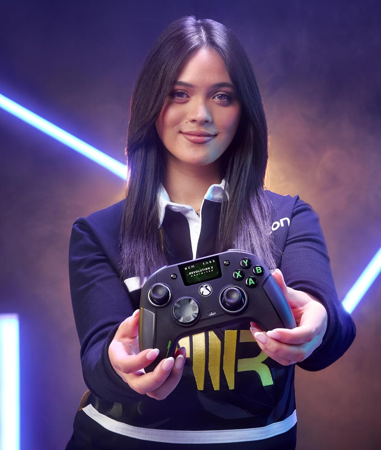 NACON Revolution X Unlimited Advanced Precision Controller Officially Licensed for Xbox Series X | S, Xbox One, Windows 10/11 PC & Android - Wired and Wireless - Charging Station